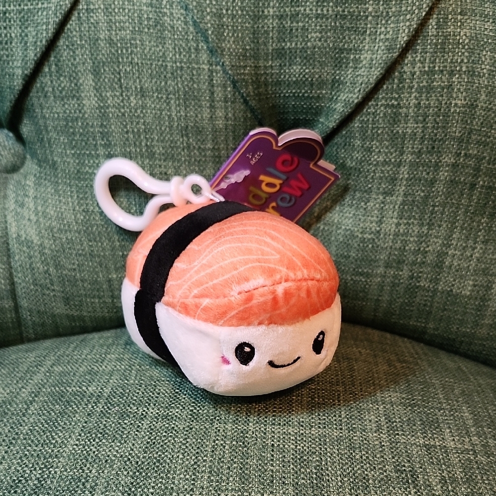 Cuddle Crew Cute Sushi Plush Bag Clip
